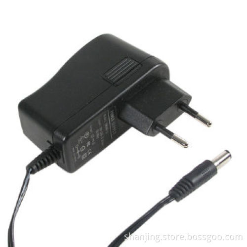 AC/DC Adapter with 12V/1A Output Standard, 12W Maximum Output Power